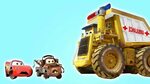 Disney Car Fire Truck Help Mcqueen & Colossus XXL Kids Rhyme